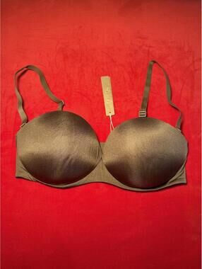 Skims Ultimate Push Up Strapless Bra Color Jasper Size 32DD